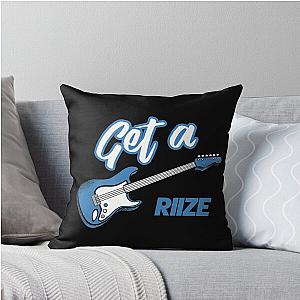 Rize Get A Guitar Throw Pillow
