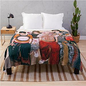RIIZE Rise and Realize Kpop Group Logo Throw Blanket