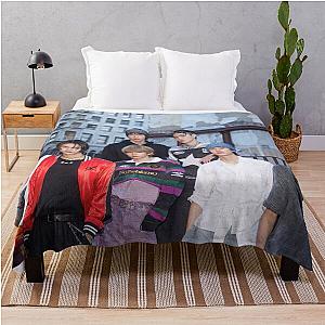 RIIZE Rise and Realize K-pop group logo throw blanket