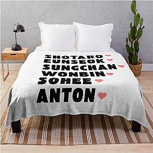 RIIZE Kpop Group Design Throw Blanket