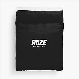 RIZE rise and realize kpop group logo Duvet Cover