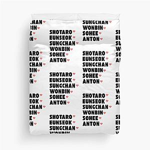 RIZE with Member Names K-pop Group Design Duvet Cover