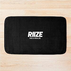 RIIZE rise and realize group logo Bath Mat