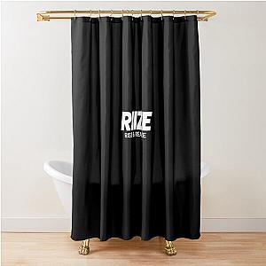 RIZE rise and realize K-pop group logo Shower Curtain