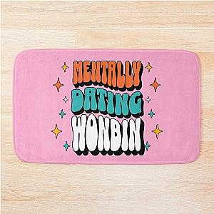 RIIZE wonbin typography Branize - Morcaworks Bath Mat
