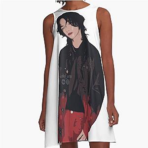 Won Bin Rise A-Line Dress