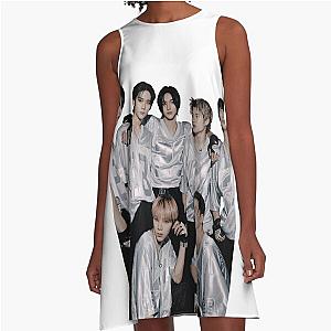 Rize Talk Saxy A Line Dress