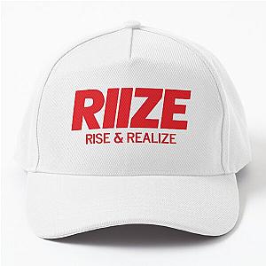 RIIZE - RISE & REALIZE Debut Logo (Red) - Kpop Baseball Cap