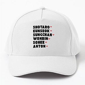 RIIZE with Member Names Kpop Group Design Baseball Cap