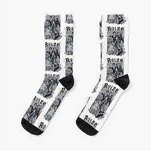 RIIZE Collage: Bold Art Socks