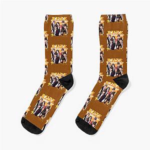RIIZE Collage: Cute Yellow Korean Kpop Design Socks