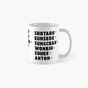 RIIZE with Member Names Kpop Group Design Classic Mug