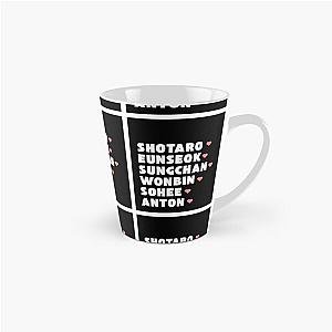 Rize with Member Names Kpop Group Black Tall Mug