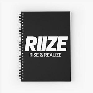 RIIZE Rise and Realize K-POP Group Logo Spiral Notebook