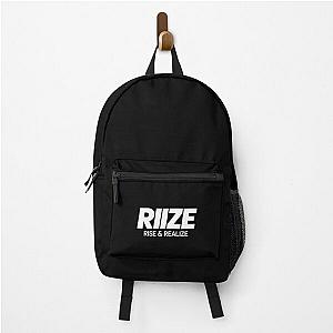 RIZE rise realize K-pop group logo Backpack