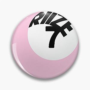 RIZE 7 Logo Pastel Pink Pin