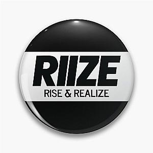RIIZE DEBUT LOGO BLACK KPOP MERCH GIFT FOR FANS PIN