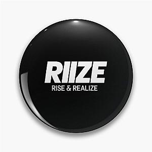 RIZE rise and Realize K-pop group logo Pin