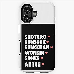 RIIZE K-pop Group Design BLACK iPhone Tough Case