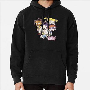 Rugrats Pile Up Distressed Group Hoodie