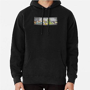 Rugrats Reptar Group Panel Pullover Hoodie