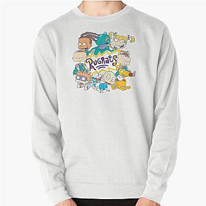 Rugrats Character Group Logo Pullover Sweatshirt