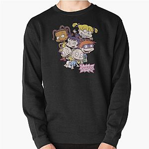 Rugrats Pile Up Distressed Group Sweatshirt