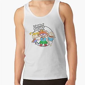 Rugrats Chuckie Tommy Angelica Logo Tank Top