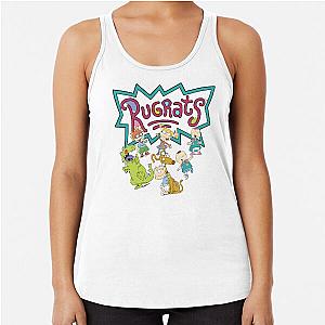 Rugrats Group Play Time Logo Racerback Tank Top
