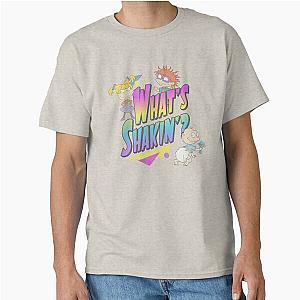Rugrats Vintage Neon Group Classic T-Shirt