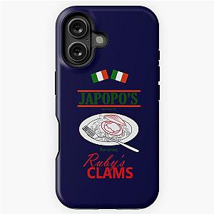 Santa Clarita Diet Phone Case Japopo's Clams Pale Blue 40 Unisex, For Men or Women Vintage Retro, Hot Trend iPhone Tough Case