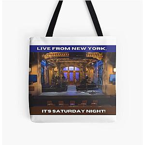 Saturday Live design All Over Print Tote Bag