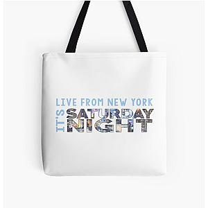 Saturday Night Live Skyline Print Tote Bag