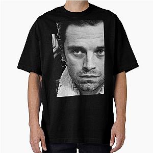 Sebastian Stan Blankets - sebastian stan merchandise- Sebastian Stan Iphone Cases Oversized T-Shirt