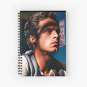 Sebastian Stan Blankets Sebastian Stan Stickers Sebastian Stan Cases Spiral Notebook
