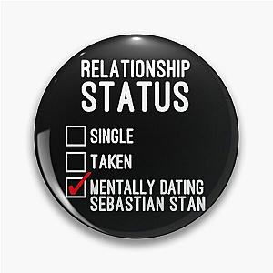 Sebastian Stan Blankets - Sebastian Stan 2021 Stickers - Relationship Status Tshirt Pin