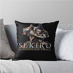 Sekiro Shadows Dies Throw Pillow