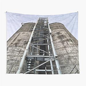 Twin Silos in Silo Park Tapestry