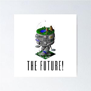 SimCity 2000 - Arcology The Future - Maxis City Simulator Retro PC Gamer Design Poster