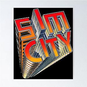 SimCity 16 Bit Poster