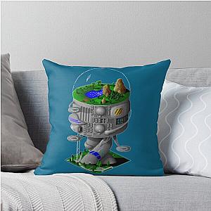 Simcity 2000 - Arcology Building - Maxis City Builder Simulation Retro PC Game Design Throw Pillow