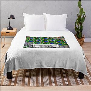 SimCity 2000 - Arcology The Exodus Has Begun Maxis City Builder Simulation Retro Gamer Design Throw Blanket