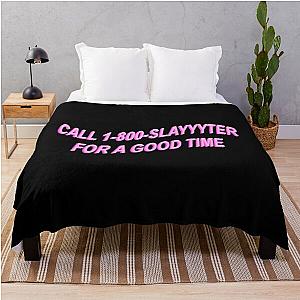 Pink Slayter Chain Throw Blanket