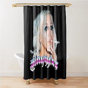 Slayter Face Central Shower Curtain