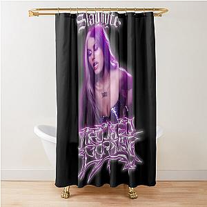 troubled paradise slayter Shower Curtain