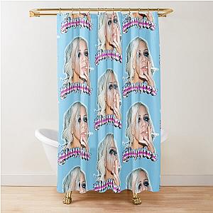 Smoking Slayter Shower Curtain