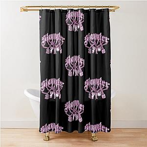 Pink Slayer Chain Shower Curtain