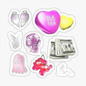 Slayyyter mixtape sticker rip tic sticker