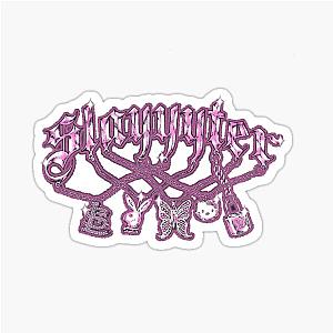 Pink Slayter Chain Sticker