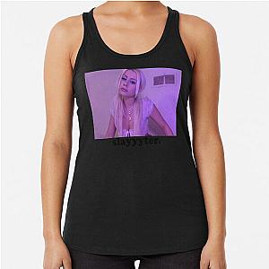 Pink Slayter Chain Racerback Tank Top